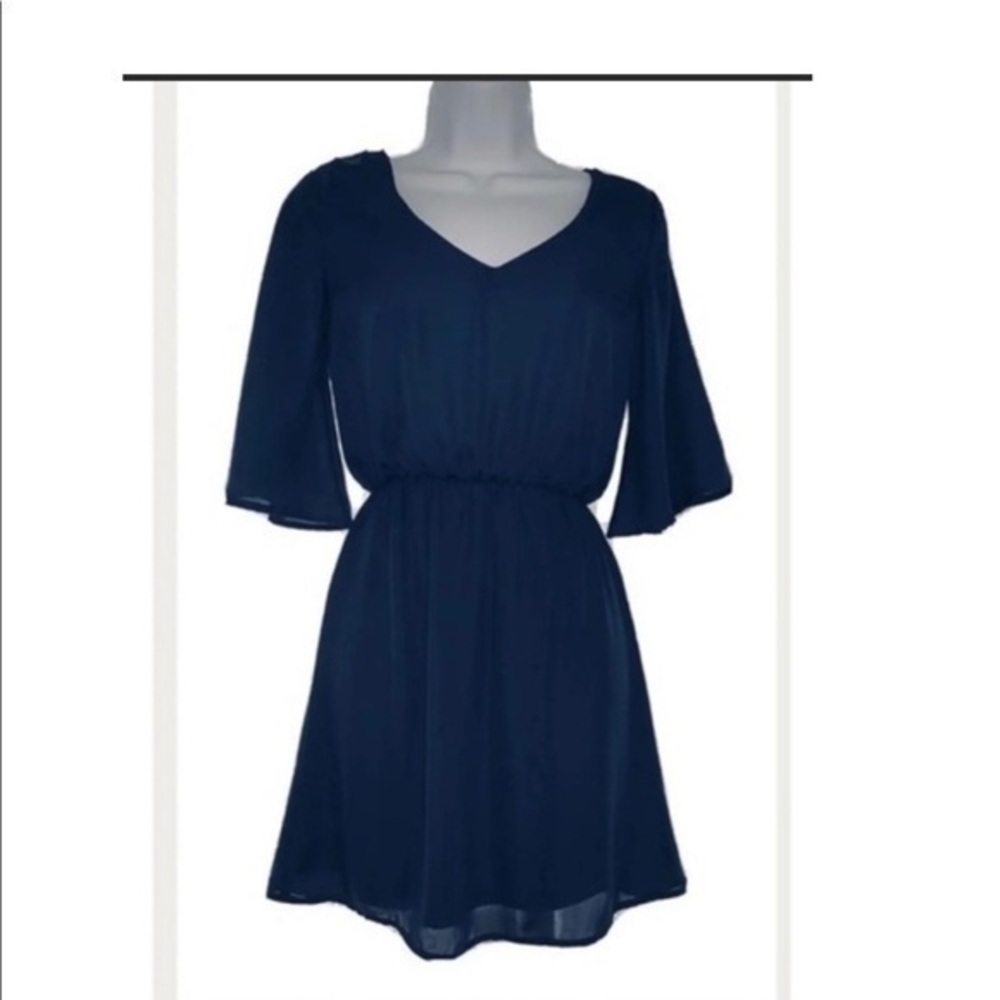Charlotte Russe Dress Turquoise Lined Size XS Great Condition